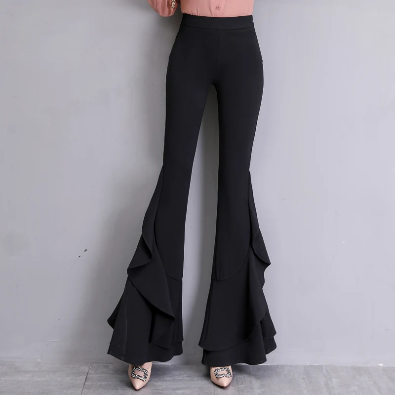 Wide Leg Tight Trousers
