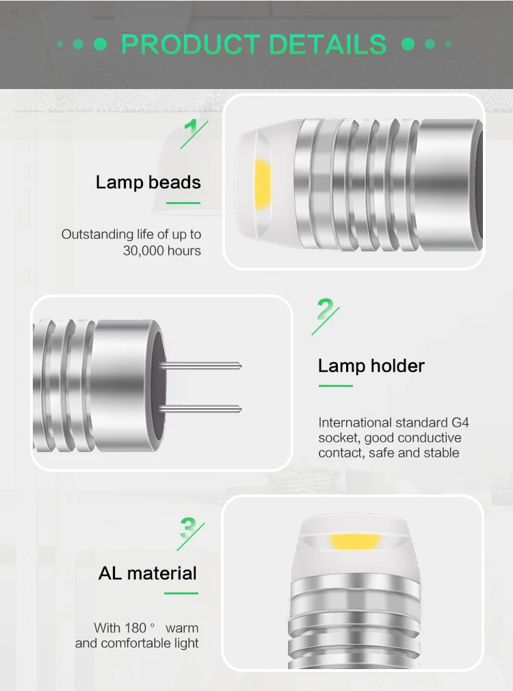 LKLTFX 100 упак. G4 лампада удара lampara Led-лампа лампы детали skd G4 светодиодные 12 В гостиная украшения