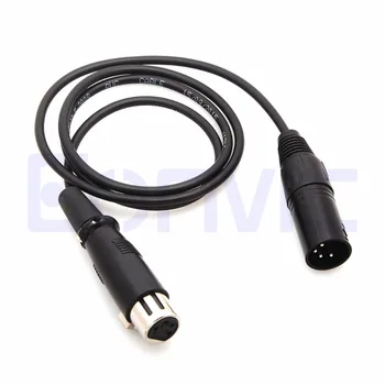 

Eonvic 4 Pin Female To Male 4pin XLR Cable For Photography DSLR Camera