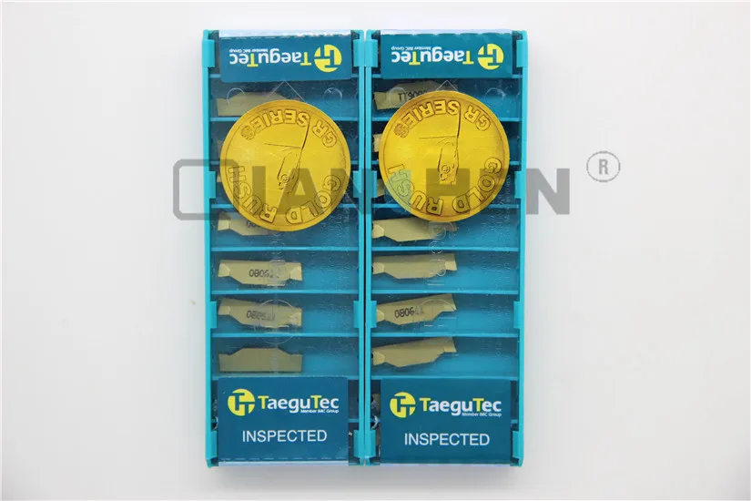 TaeguTec 10 шт./лот токарные инструменты TDC3 TT9080 твердосплавная вставка торцевая фреза