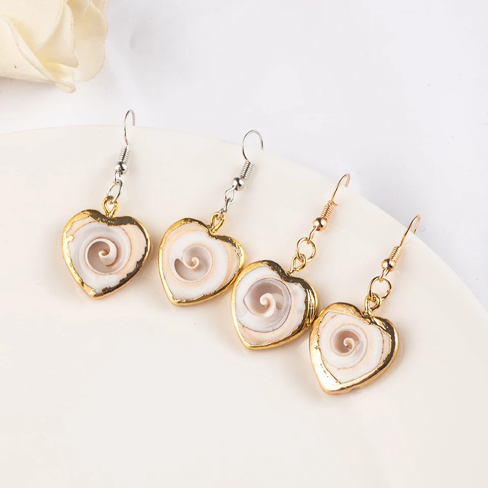 

Minimalist Seashell Sea Shell Dangle Drop Earrings for Women Female 2019 Ethnic Boho Engagement Fanshion Jewelry Accessories