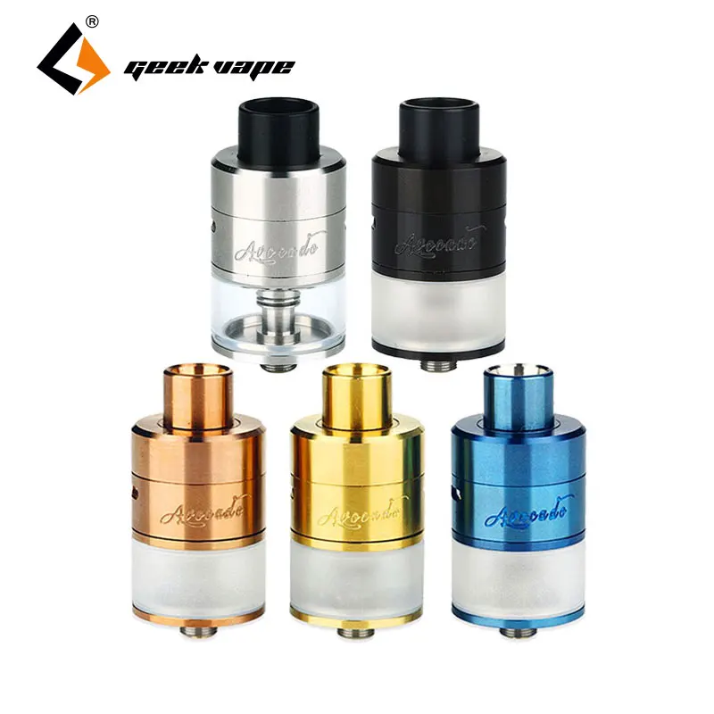 

Original Geekvape Avocado 24 RDTA Atomizer 5ml 24mm Diameter with Genesis Structure Electronic Cigarette Vape Tank Vs RTA / RDA