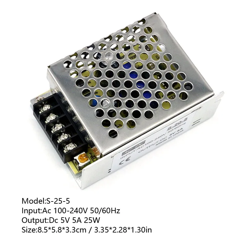 5V25W