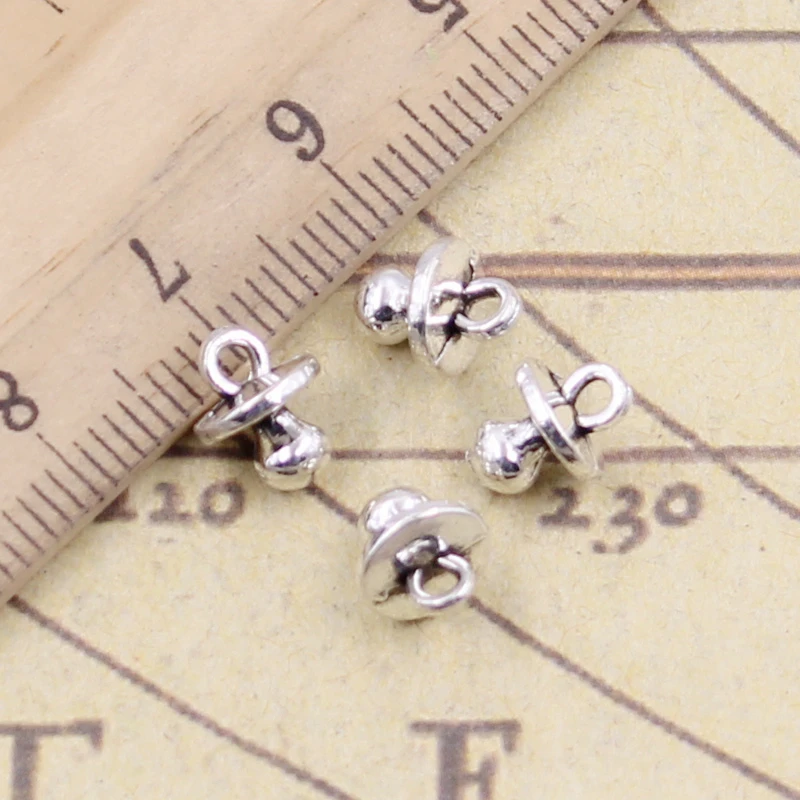 30pcs Charms Dog Paw 13x11mm Tibetan Bronze Silver Color Pendants Antique Jewelry Making DIY Handmade Craft