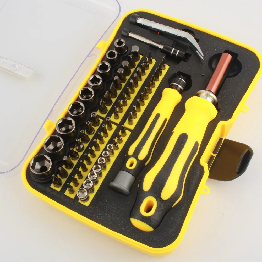 20 set 62 In 1 Multi bit Tools Repair Torx Screw Driver Screwdriver Kit Attractive Disassemble