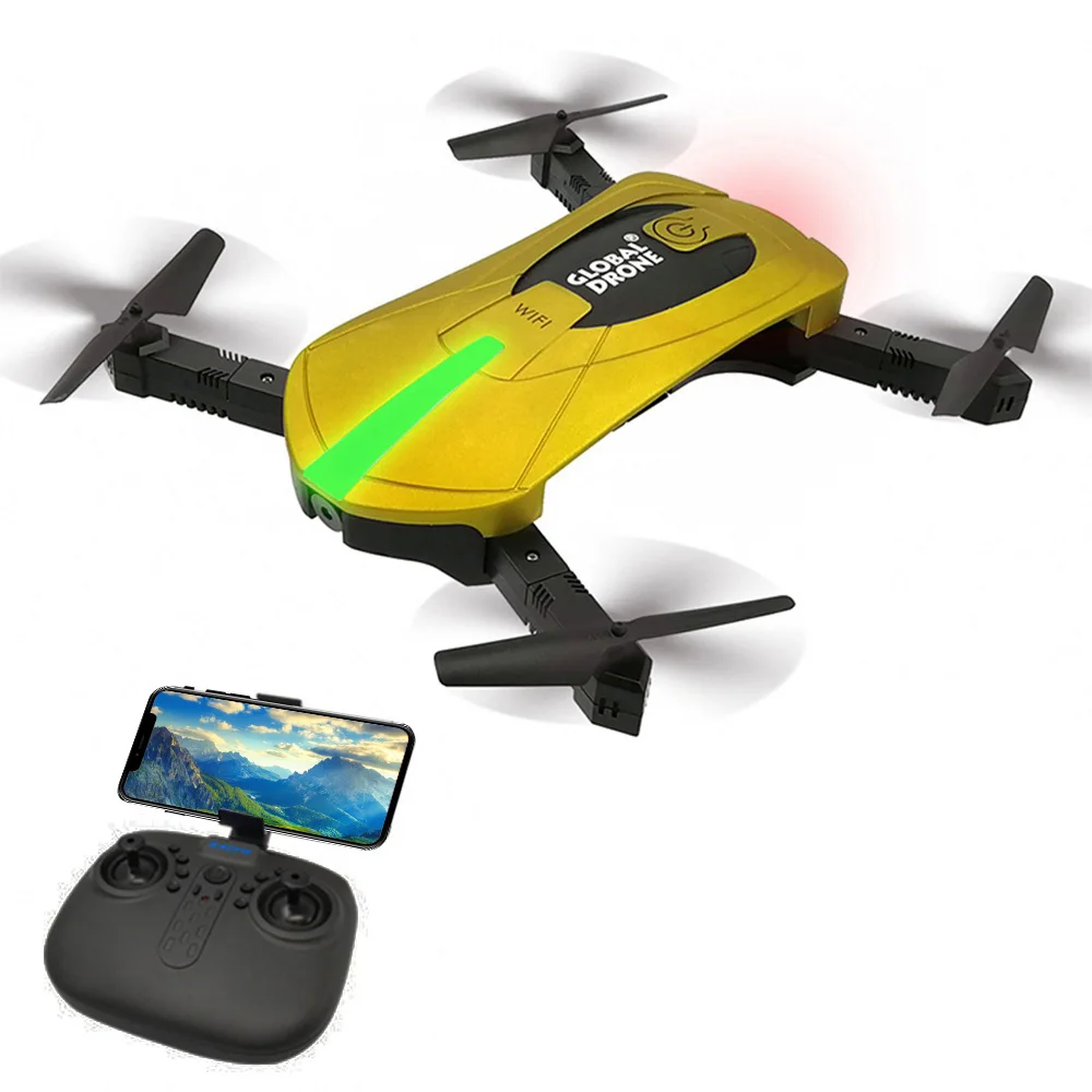Rc Helicopter Foldable Mini Drones With Camera Hd Quadrocopter Wifi Drone Professional Selfie Dron jy018 gw018 e52 jd-18