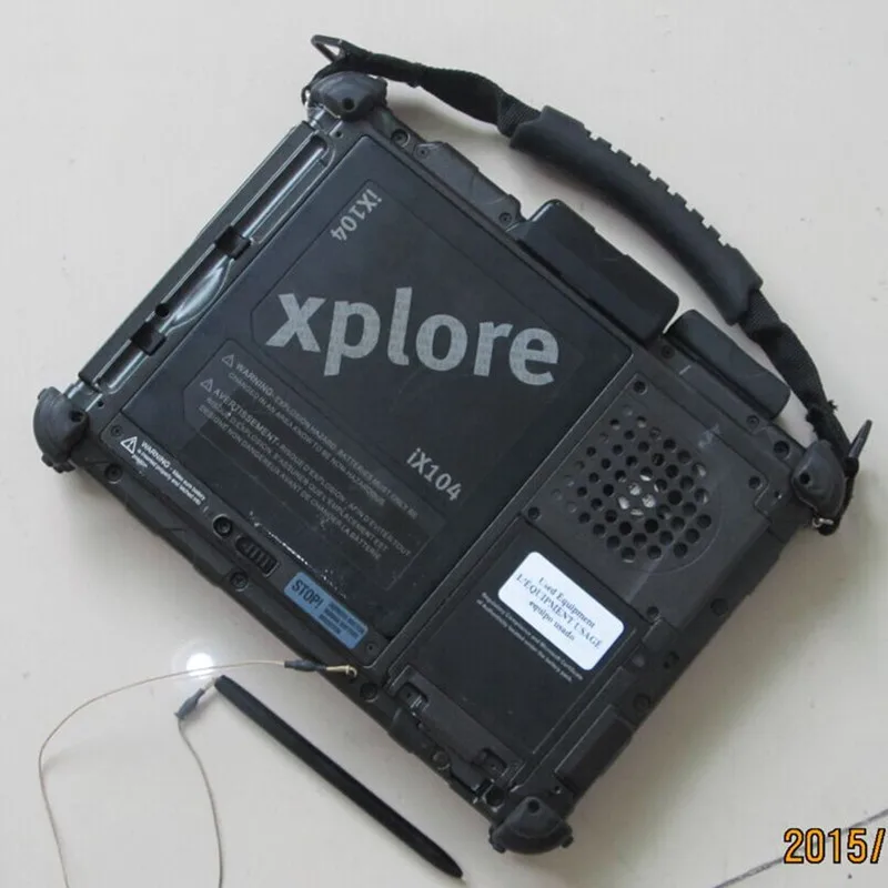  Hohe Qualität Xplore Ix104 C5 Tablet Diagnose Laptop mit mini sata SSD win7 system für BMW ICOM aut