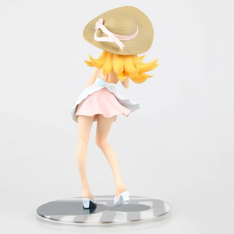 1 piece 17cm Retail Anime Monogatari Bakemonogatari Oshino Shinobu Painted PVC Action Figure Collection Model Toy Free Shipping (4)