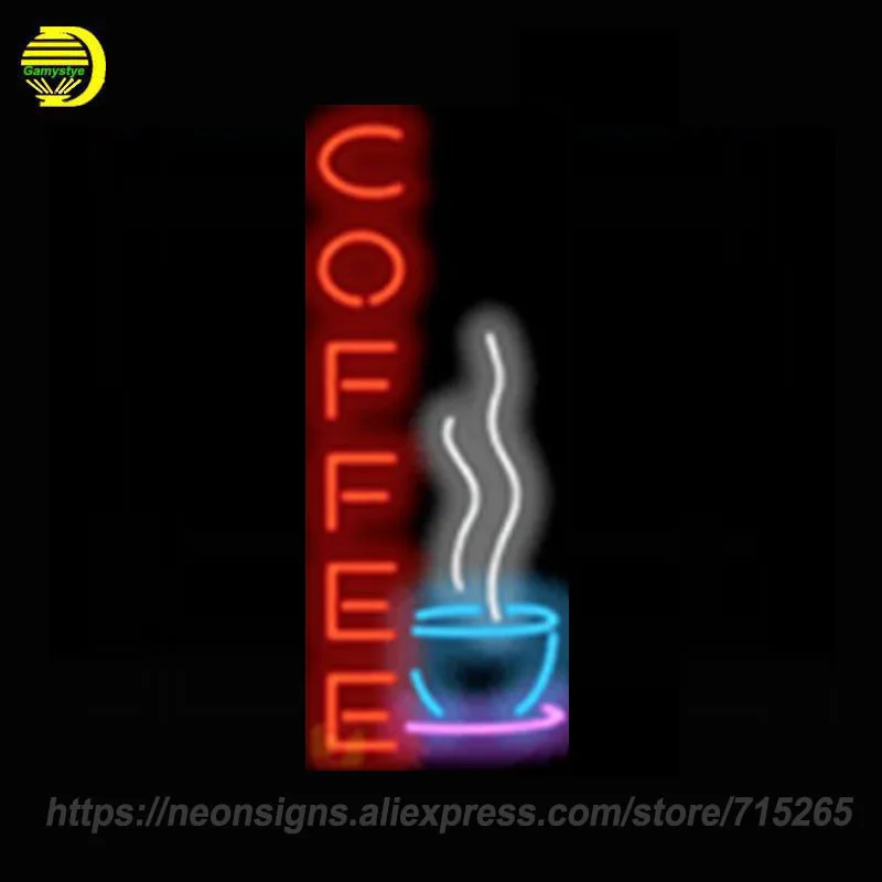 

Neon Signs For Coffee Personal Neon Bulbs Sign Handcraft Decorate Room Night Light BEER Pub Display Warranty Sign Custom Size