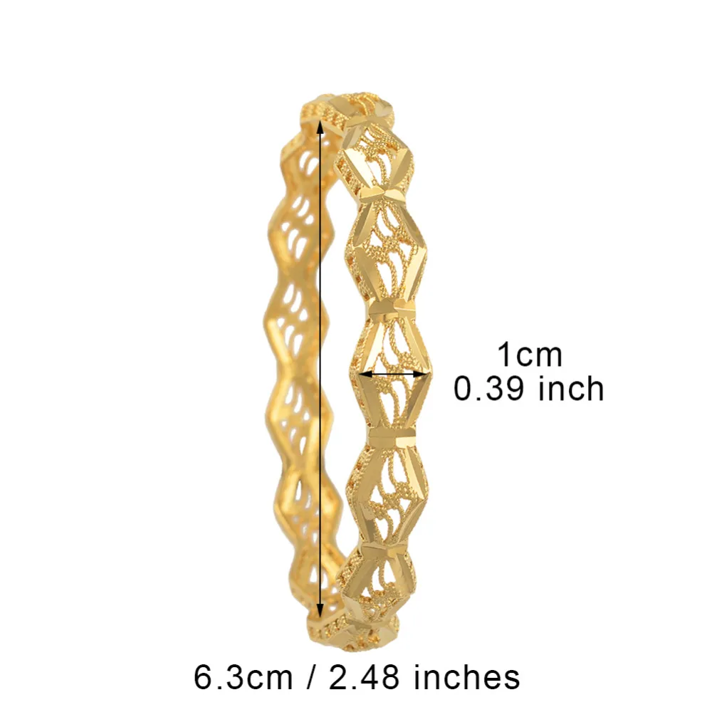 Anniyo 4 Pieces Lot Whole Ethiopian Gold Color Bangles Factory Anniyo 4 Pieces Lot Whole Ethiopian Gold Color Bangles Factory Price The Style Of African Middle East Dubai Jewelry 086206 In From