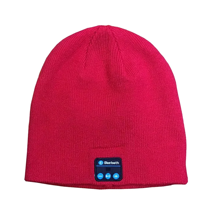 Беспроводные Bluetooth наушники, цветная Спортивная музыкальная шапка, умная гарнитура, шапка бини, зимняя шапка с динамиком, микрофоном для Xiaomi, наушники