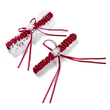 Летнее модное сексуальное женское кружевное цветочное свадебное нижнее белье с бантом для свадебной вечеринки, для косплея, пояс для подвязки