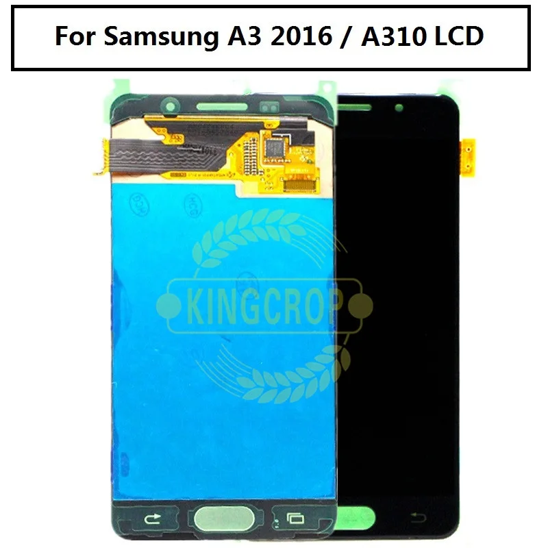 Активно-матричные осид для samsung A310 ЖК-дисплей Дисплей Galaxy A3 2016 Сенсорный экран