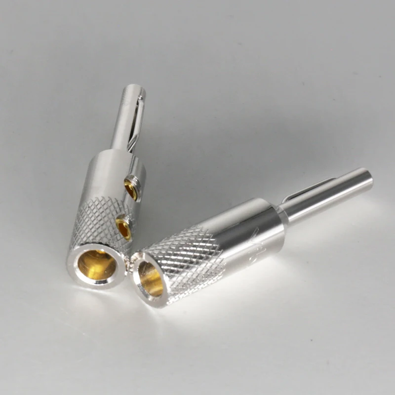 4Pcs VB-401R Speaker Cable Pure Copper Banana