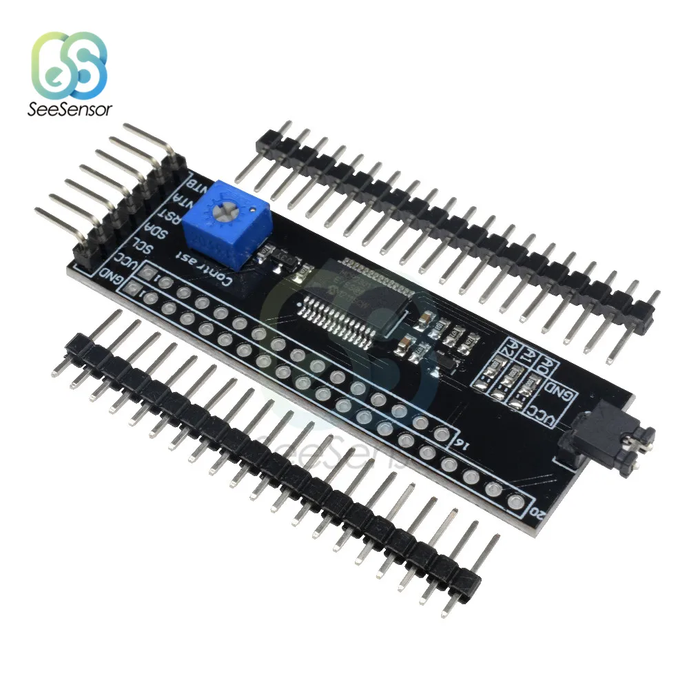 MCP23017 IIC I2C TWI SP​​I Serial Interface Board Module Port Arduino 1602 LCD