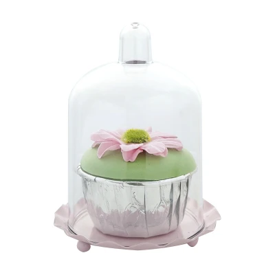 Эстетическая Фотография реквизит окно украшение цветок кремовая чашка креативный подарок на день рождения Искусственный цветок украшение торта - Цвет: Светло-розовый