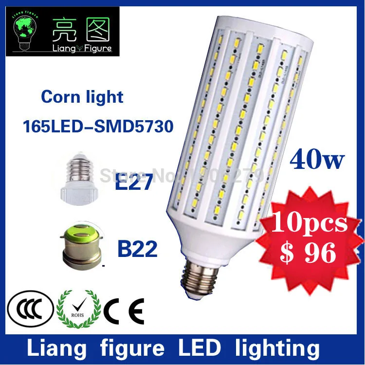 

E27 E14 B22 40W LED Corn Light 220V 5730SMD LED Corn Lamp LED indoor Lamp LED living room light