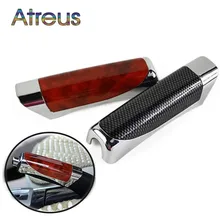 Atreus защита ручного тормоза для автомобиля, Накладка для Volvo и Toyota Chevrolet cruze Opel astra h Nissan qashqai peugeot 307 308 407