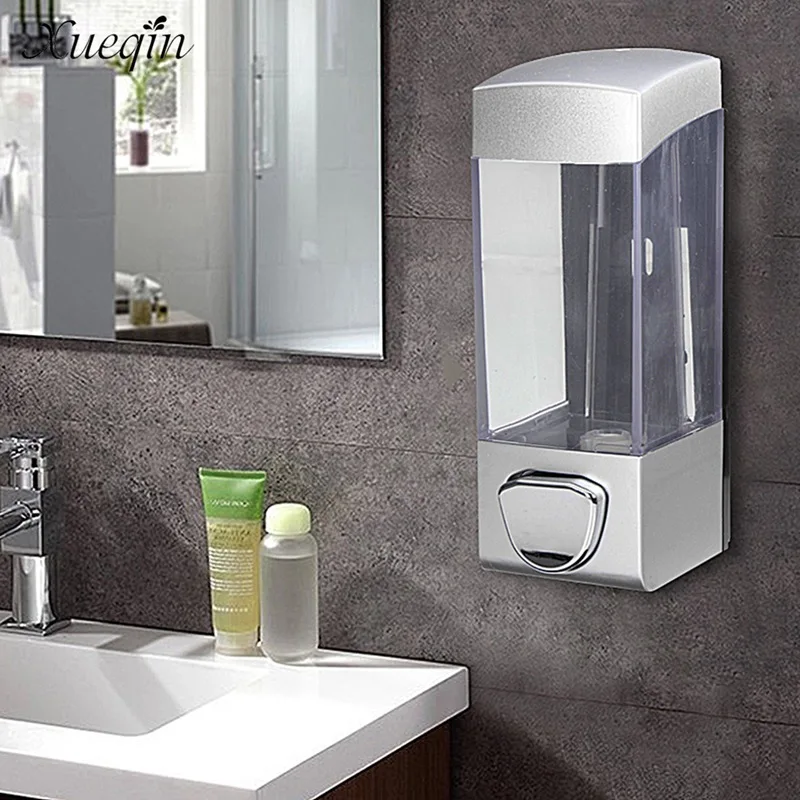 Xueqin 350ml Wall Mounted Bathroom Liquid Soap Dispenser Hotel