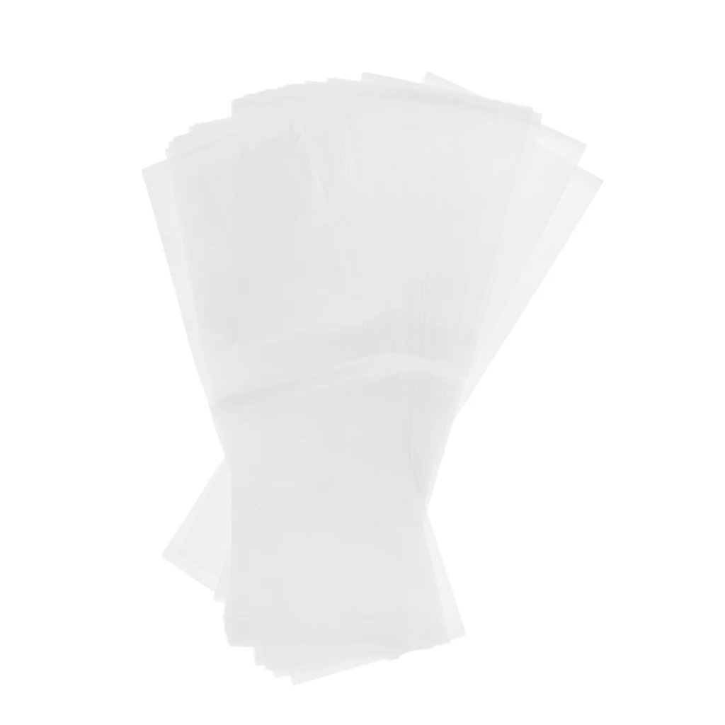 100x Salon Plastic Hair Dye Paper Color Highlight Separating Sheet Reusable