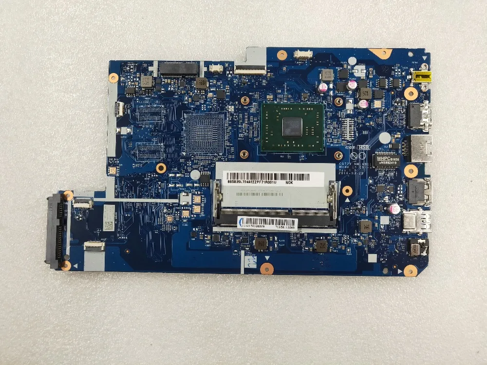 Материнская плата для нового ноутбука IdeaPad CG721 NM-A911 110-17ACL материнская A6-7310 ЦП AMD DDR3