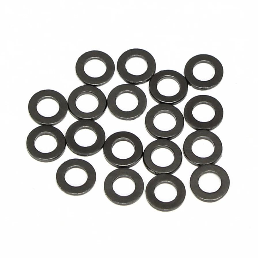 100pcs M3.6 nylon graphite washer flat washers plastic gasket ultra