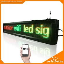40inch Outdoor P10 wifi remote control Led sign Scrolling advertising Message led display board for Business and Store