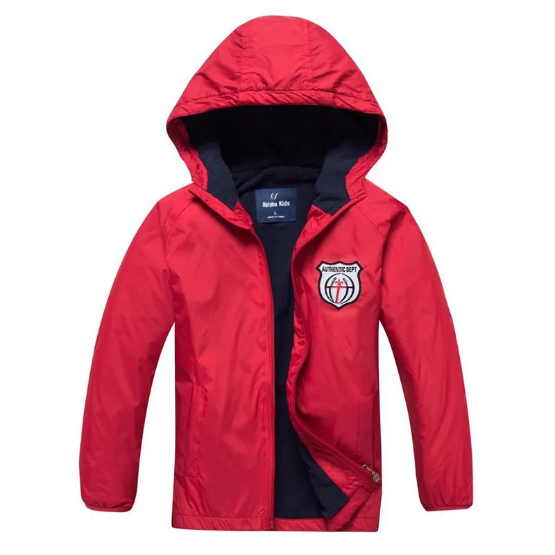 Весенняя куртка для девочек и мальчиков; Повседневная ветровка; куртки; пальто; детская верхняя одежда; спортивная одежда с капюшоном; двухслойная водонепроницаемая одежда