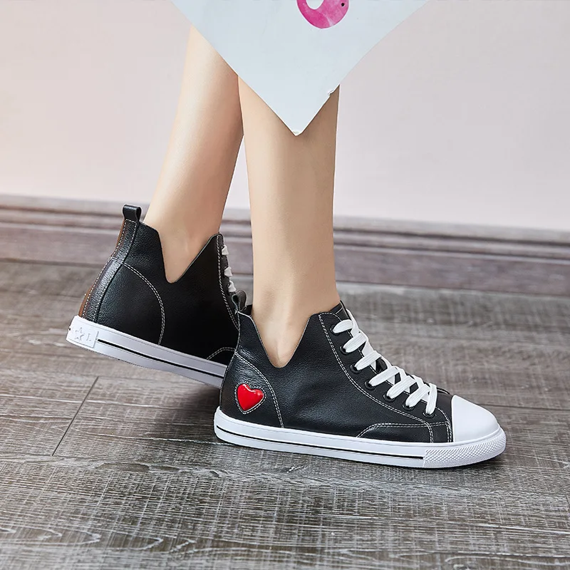 

Leather street dance hip-hop high-heeled shoes woman Genuine Leather womens boots Ankle women ankle boots