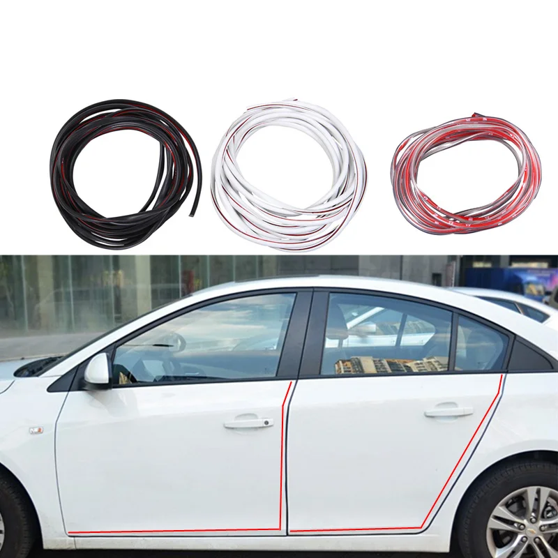

Car Styling Door Edge Scratch Crash Strip Protection For Dodge Caliber Challenger Charger Durango for Pontiac Bonneville Vibe