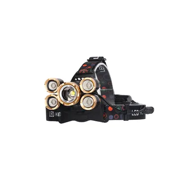 

Headlamp Fishing Head Light Lamp Lantern Super High LM T6 LED Headlamp Flashlight Headlight 18650 Torch Work Light#G