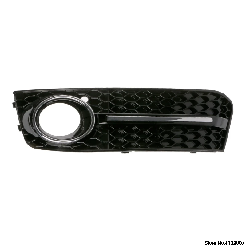 

Left Side Glossy Standard Style Fog Light High Quality Cover Grille For Audi A4 B8 828 Promotion