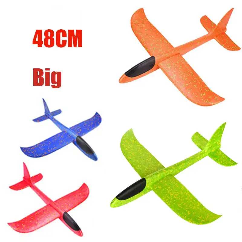 48cm grande main lancement lancer mousse Palne EPP avion modèle planeur avion modèle en plein air bricolage jouet éducatif pour les enfants