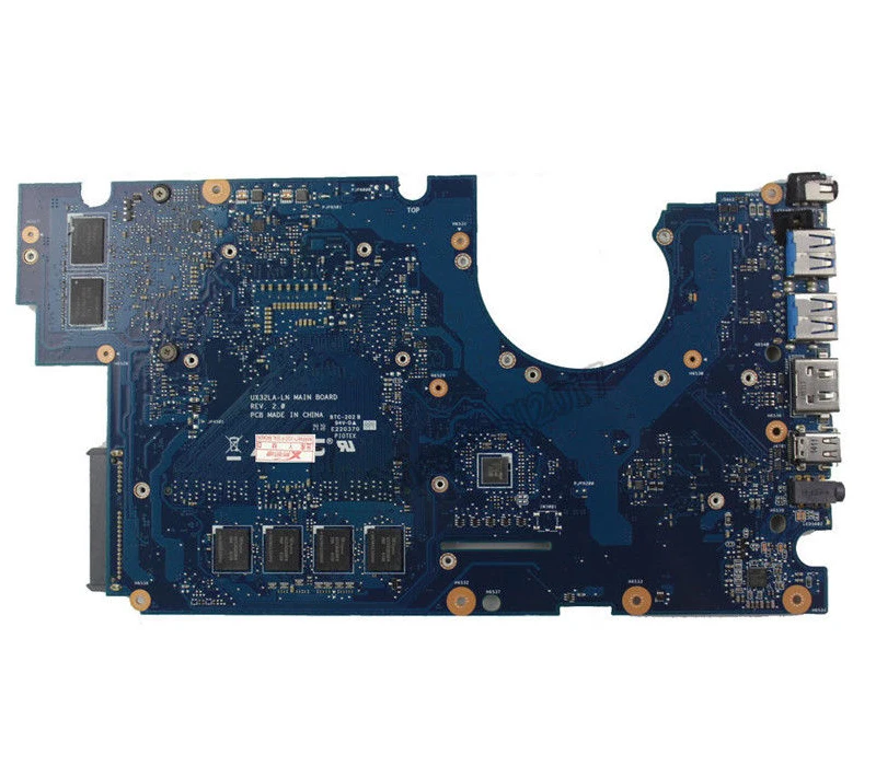 UX32LN материнская плата REV2.0 i7 4500 4G для For Asus UX32L Материнская ноутбука тест 100% ОК|laptop