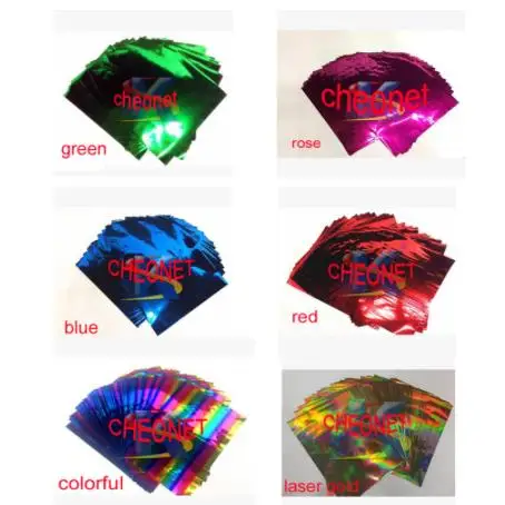 

50 sheets 20x29Cm A4 Hot Stamping Foil Paper for Laminator Laminating Transfere on Elegance Laser Printer Craft
