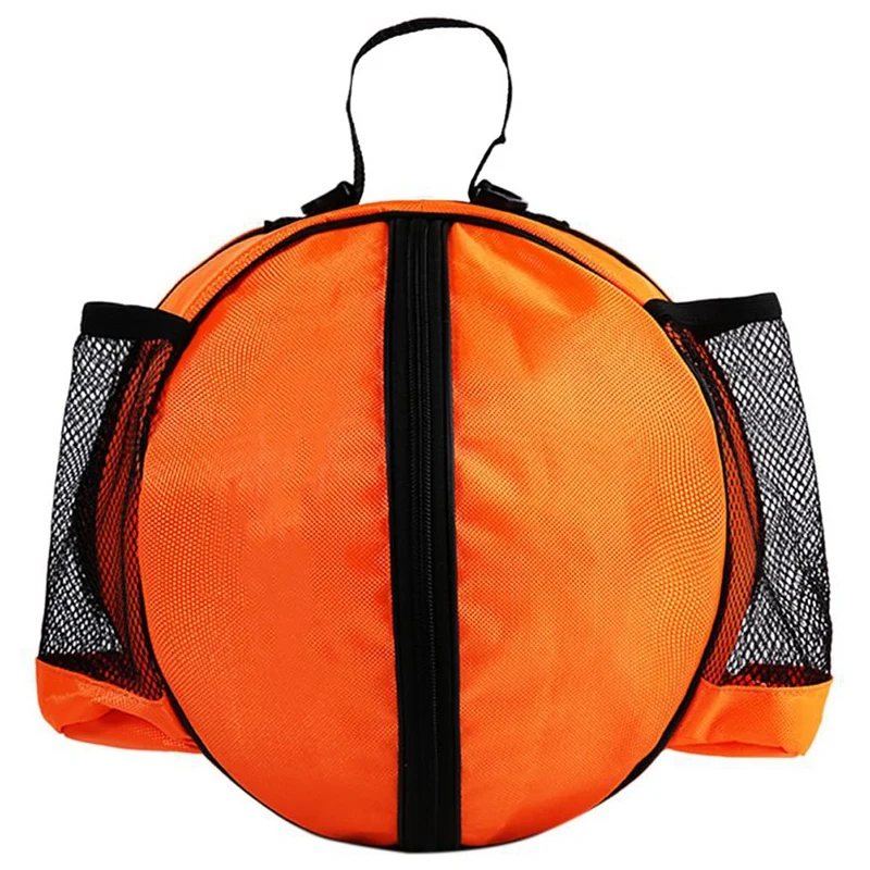 Круглый Форма мяч Сумка Баскетбол волейбол Футбол рюкзак Регулируемый плечевой ремень рюкзаки сумки для хранения