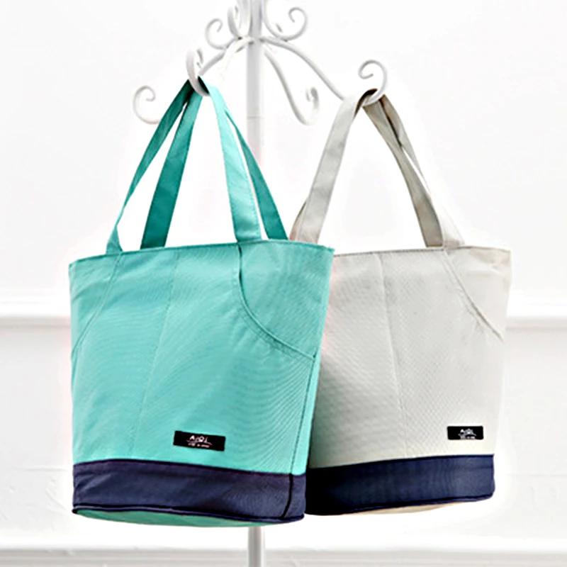 Портативная сумка-холодильник, сумка для термоса с карманом, пакет для льда, изолированная сумка для обеда, еда, свежая, сохраняющая тепло, для пикника, водонепроницаемая сумка для льда