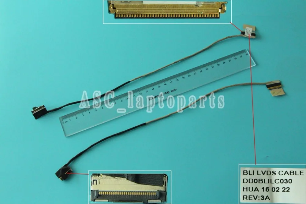 Новый оригинальный ЖК-светодиодный видео гибкий кабель для Toshiba Satellite L50-B L55D-B