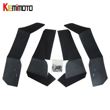 

KEMiMOTO Fender Flares Extender UTV Mud Flaps for Polaris RZR-S 1000 900 RZRS900 2015-2016 & RZRS1000 2016
