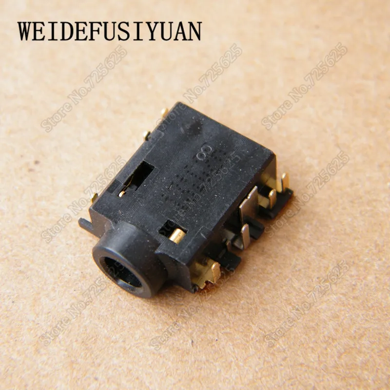 10pcs lot Audio Jack Headphone Microphone Jack Port Socket for Dell HP ASUS Series