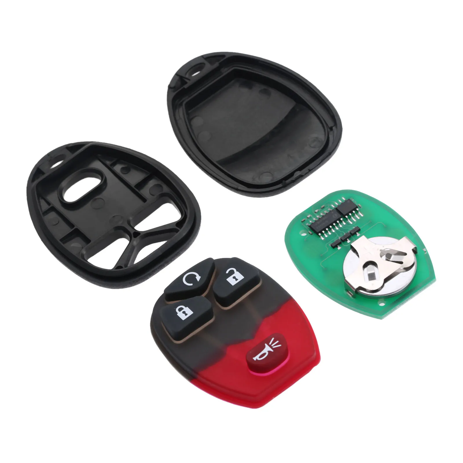 Yetaha 2 шт. Remotekey Для Chevrolet 4 кнопки 315 мГц дистанционного брелока OUC60270 для GMC Acadia Savana Сьерра Юкон