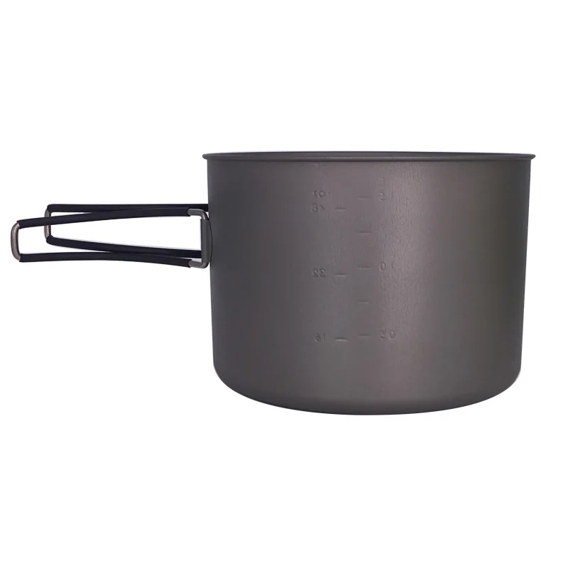 TOAKS CKW-1600 ultraligero Outdoor Camping titanio olla y sartén olla sartén Titamium utensilios olla