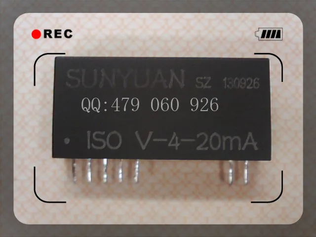 

[ZOB] Isolation amplifier V-4-20mA ISO passive voltage signal to two line current loop isolation transmitter --2PCS/LOT