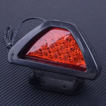 

Red Lens Triangle LED Rear Tail Third Turn Signal Reverse Brake Stop Safety Light Lamp Fit For 12V Car Pickup Truck SUV Trailer