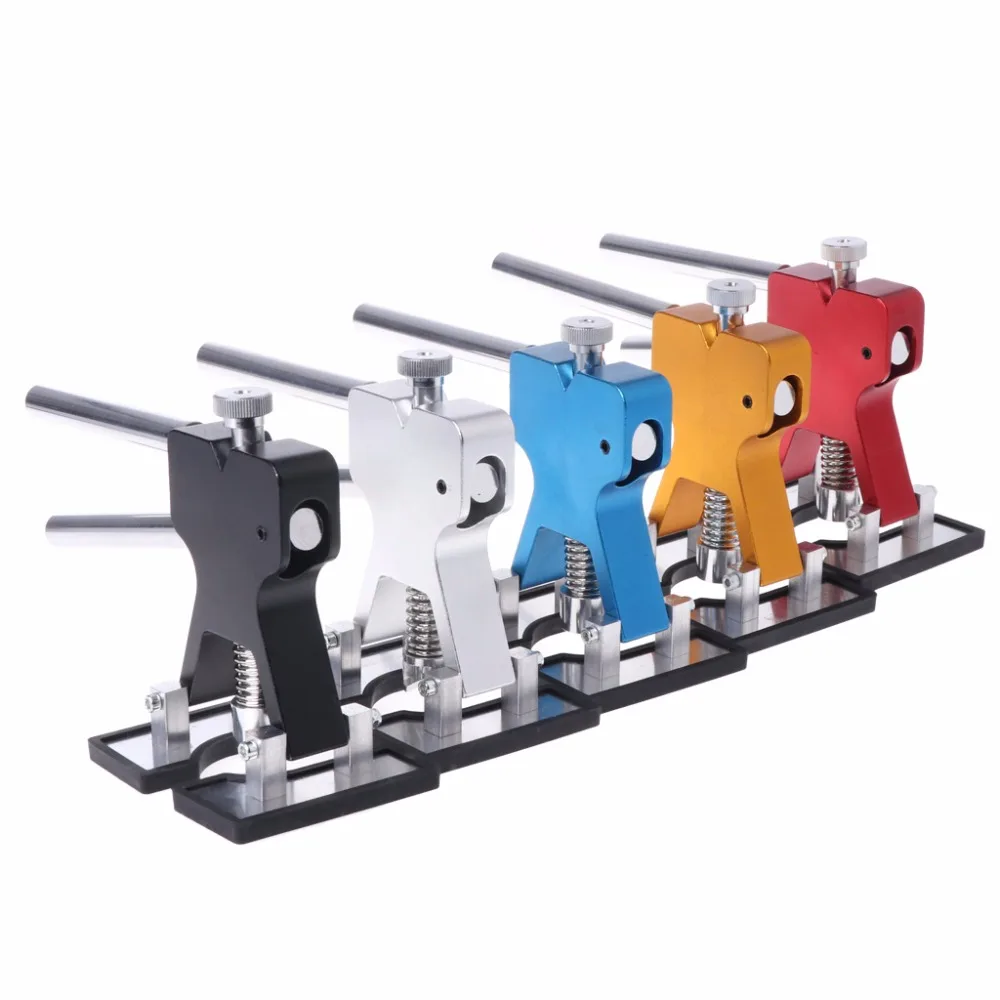 

OOTDTY 4 Color Car Body PDR Dent Repair Tools Panel Paintless Removal Puller Hail Lifter
