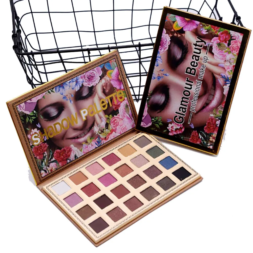 

24 Colors Glitter Eyeshadow Makeup Matte Eye shadow Palette Eyeshadow Powder Pigment Cosmetics 5.13