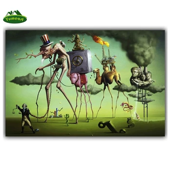 

Salvador Dali Diy Diamond Painting Fantasy Skull Diamond Embroidery Mosaic Novelty Diamond Painting Cross Stitch Home Decor
