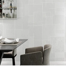 Современный простой 3D эффект текстура тисненая настенная бумага рулон обычный нетканый фон обои для гостиной