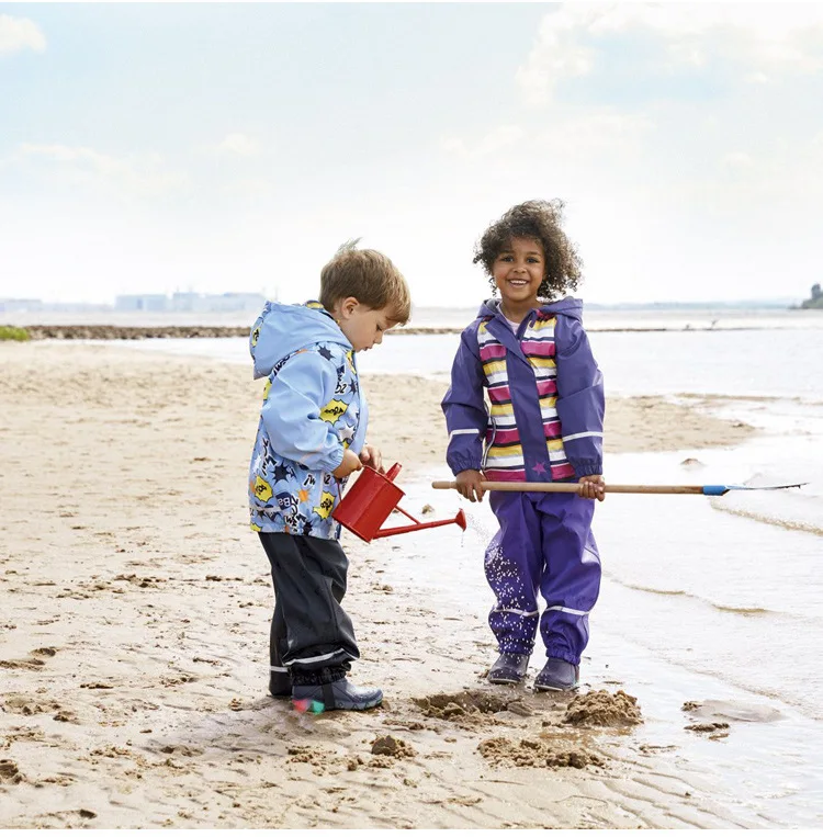 Дождевая куртка для мальчиков детские плащи водонепроницаемые пончо детская верхняя одежда ветрозащитные пальто с рисунком