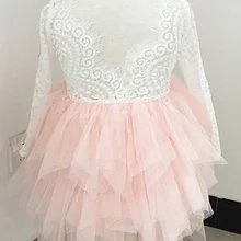 Летние Детские платья Кружево Тюль Свадебное платье с цветочным узором для девочек принцессы Платья для женщин